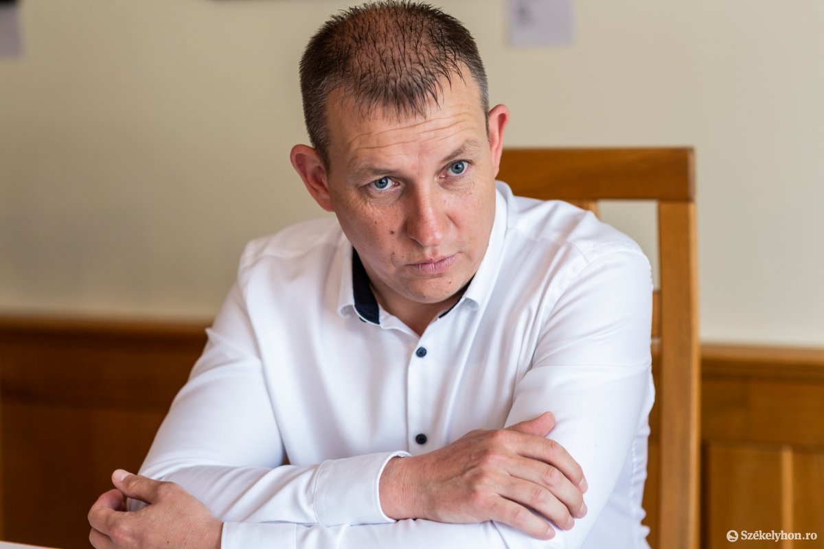 Bindea Dániel: alázattal állok készen a feladat elvégzésére. Archív •  Fotó: Erdély Bálint Előd