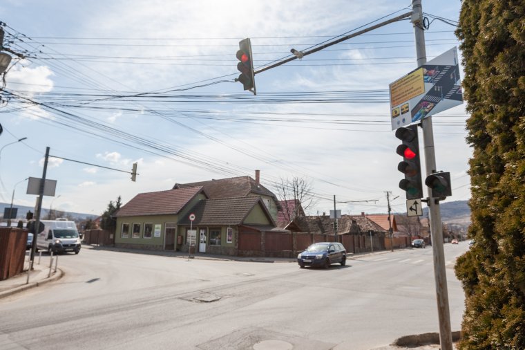 Inkább hátráltatták a forgalmat: négyből már csak egy okosjelzőlámpa működik Székelyudvarhelyen