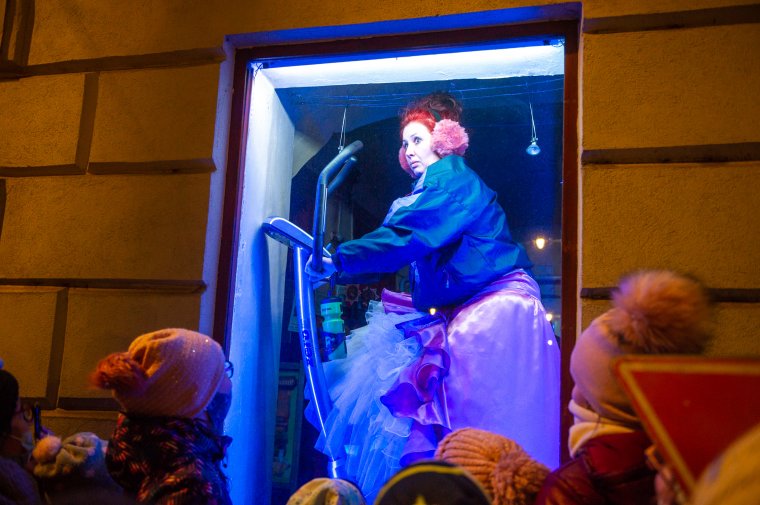 Kirakatba költözött a színház Székelyudvarhelyen