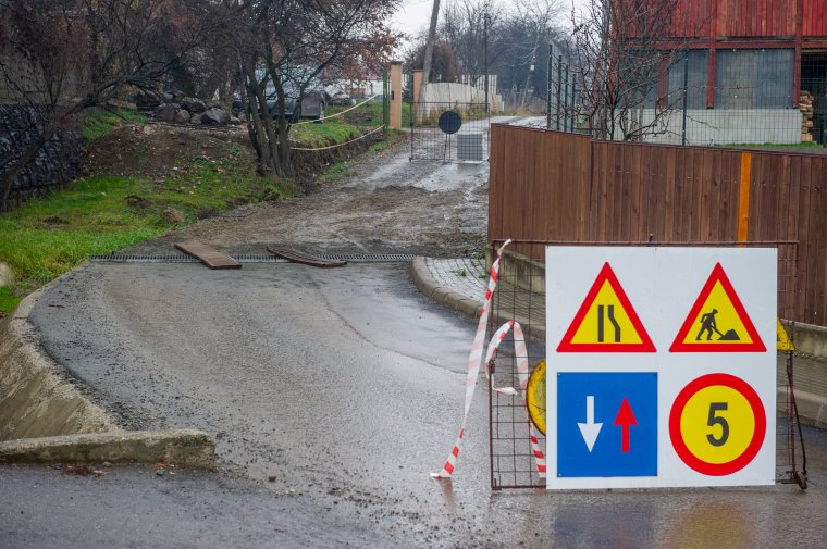 Több helyen is szükség volt az átereszek cseréjére