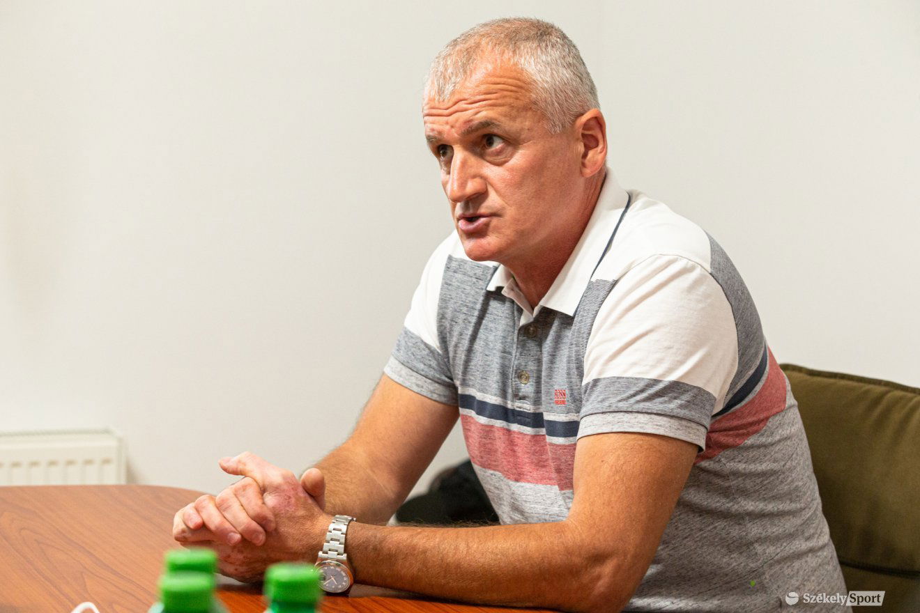 Berkeczi Attila, a Székelyudvarhelyi FC elnöke •  Fotó: Erdély Bálint Előd