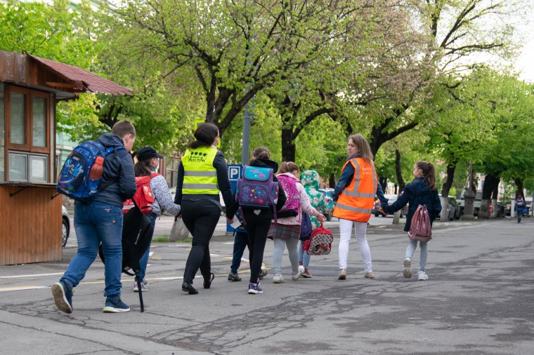 Keddtől már lábbusszal is lehet iskolába menni Székelyudvarhelyen