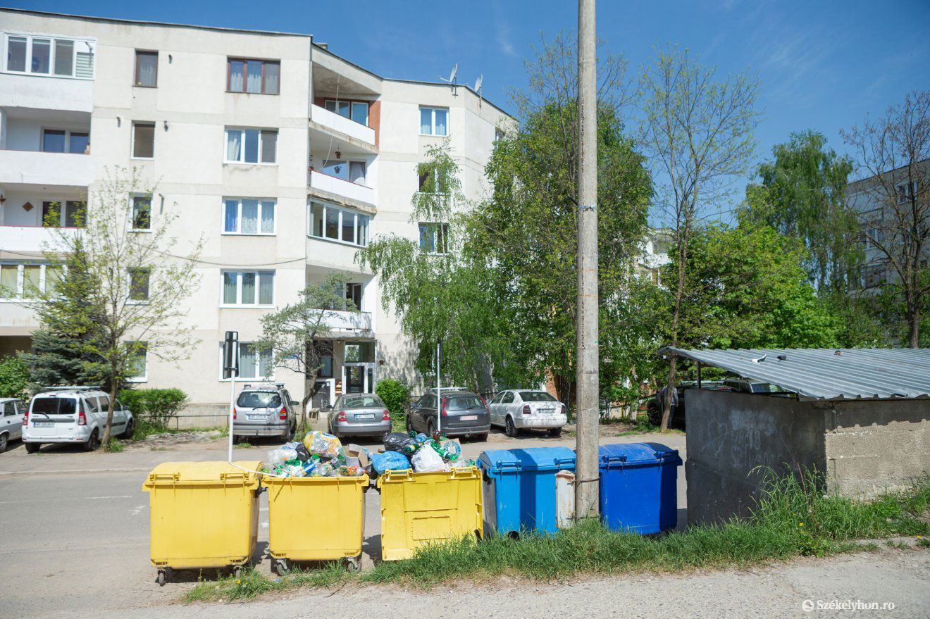 A szelektív hulladékgyűjtés érdekében nyújtanak be pályázatokat Székelyudvarhelyen •  Fotó: Erdély Bálint Előd