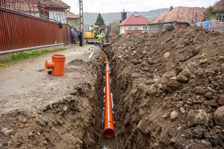Gyergyóalfalu község történetének legnagyobb beruházása zajlik