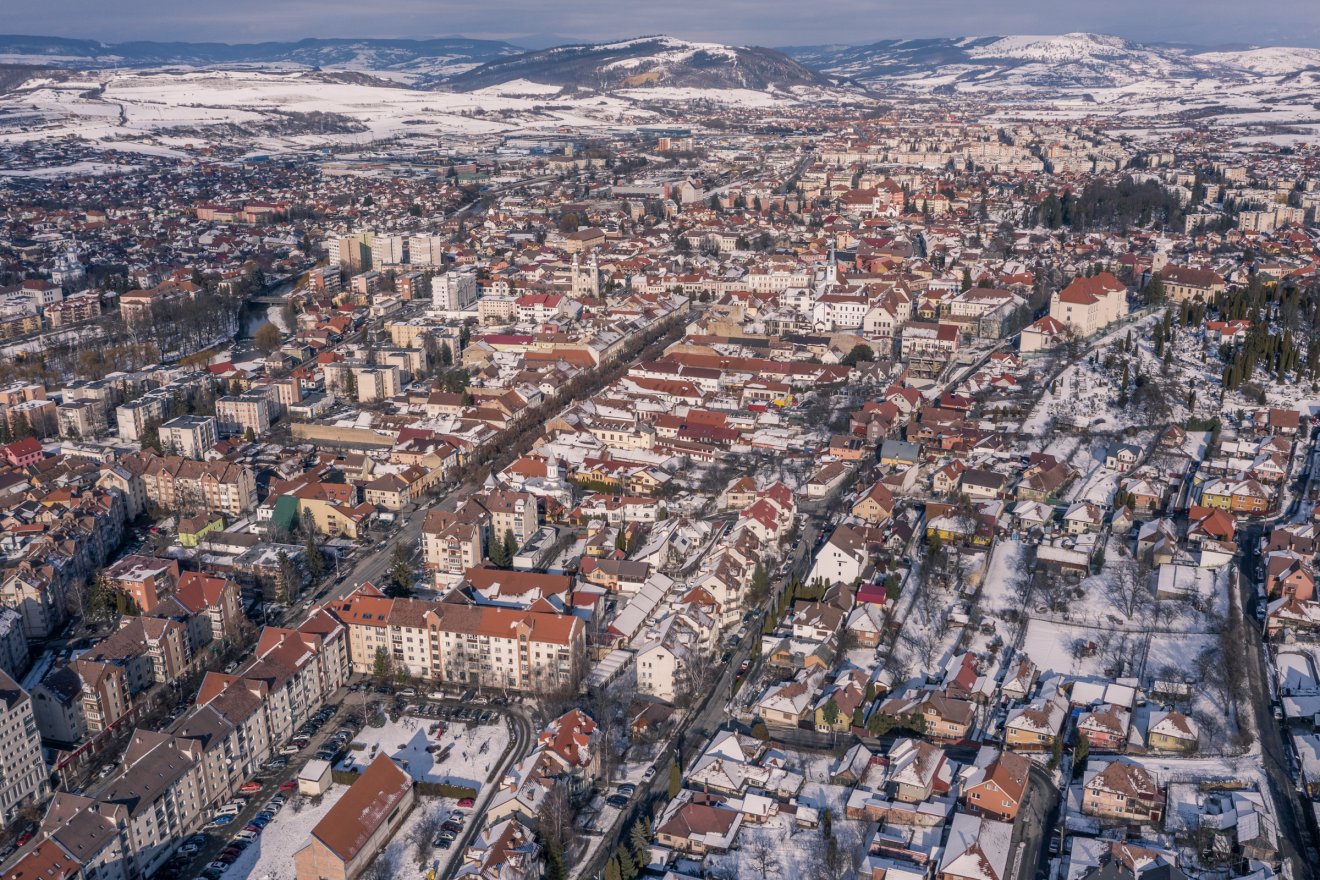 Messze nem az elvárt ütemben haladtak a beruházások Székelyudvarhelyen, a POL frakció tagjai szerint •  Fotó: Pinti Attila