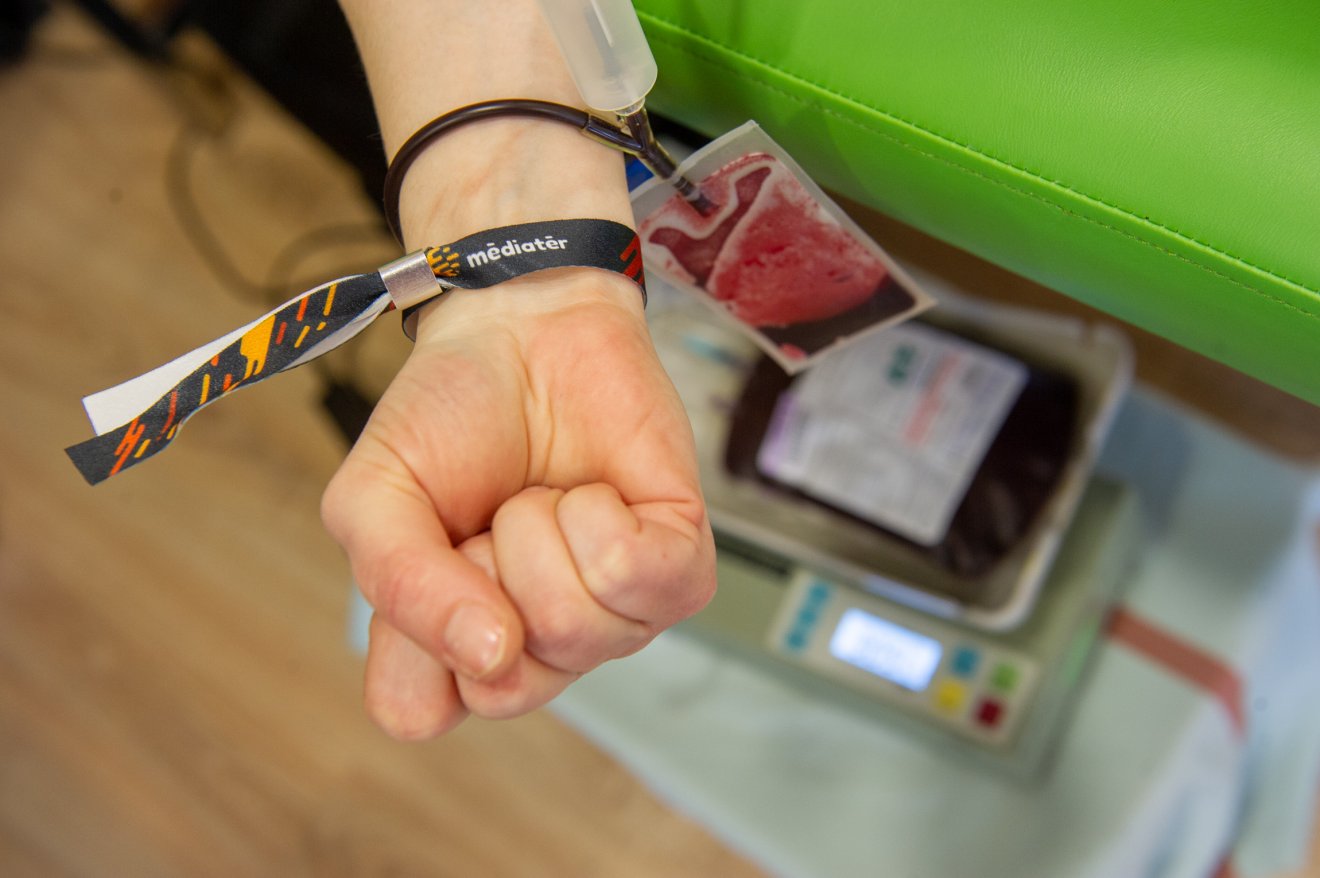 A járványügyi korlátozások feloldását követő felívelés csökkent, az optimálisnál kevesebb a véradó Hargita megyében •  Fotó: Beliczay László