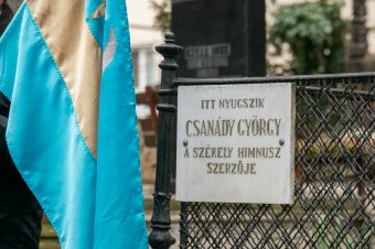 A székely himnusz szerzőjére emlékeztek Székelyudvarhelyen