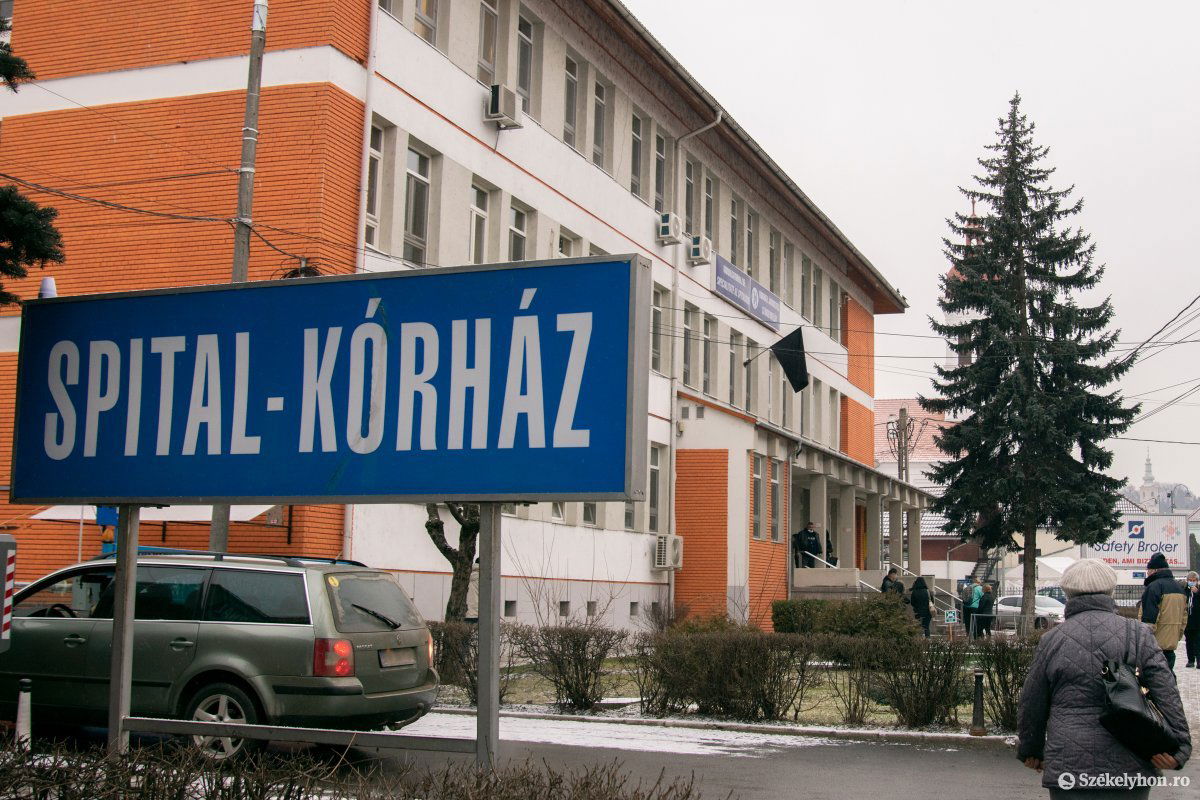 A székelyudvarhelyi kórházban ápolják a medvetámadás áldozatát •  Fotó: László Ildikó