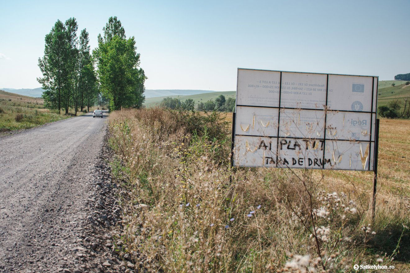 Három kivitelező vállalta el a nagy értékű útfelújítást. Archív •  Fotó: László Ildikó