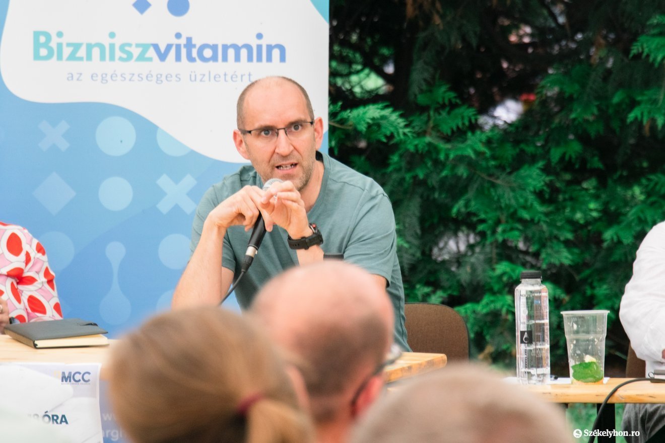 Kozán István, a Székelyhon.ro főszerkesztője •  Fotó: László Ildikó