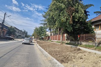Hamarosan újra aszfaltozni fognak a székelyudvarhelyi II. Rákóczi Ferenc utcában