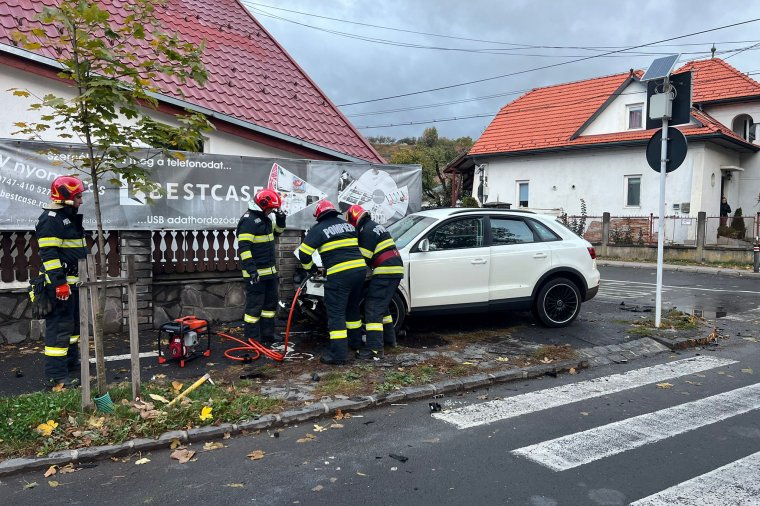 Hárman sérültek meg a hétfő reggeli balesetben