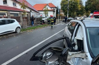 Három személy megsérült egy közúti balesetben Székelyudvarhelyen