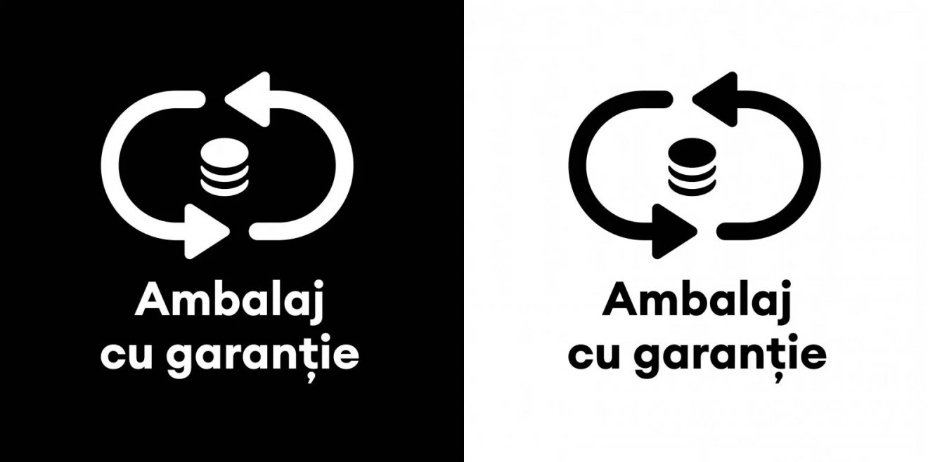 Ezért már jár az 50 bani. Hamarosan ilyen logókkal fogunk találkozni az italok csomagolásán •  Fotó: RetuRO