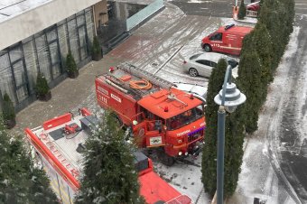 Gyakorlatot tartanak a tűzoltók Székelyudvarhelyen