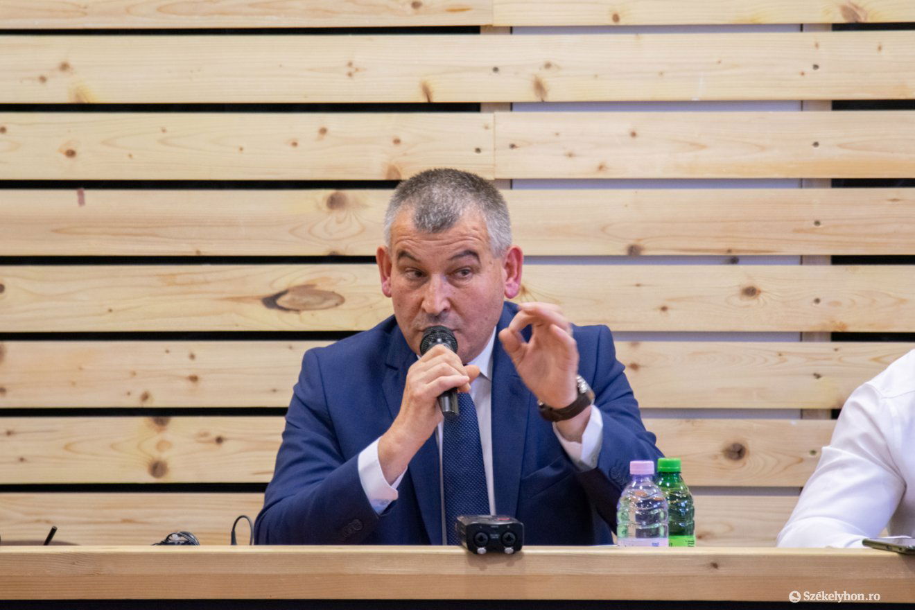 Gálfi Árpád, Székelyudvarhely polgármestere •  Fotó: László Ildikó