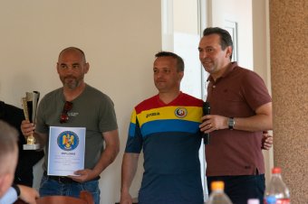 Focibajnoksággal, asztalitenisszel, tabléval ünnepelték a csendőrség napját Székelyudvarhelyen
