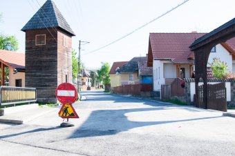 A Jézus-kilátó irányába is aszfaltoztak