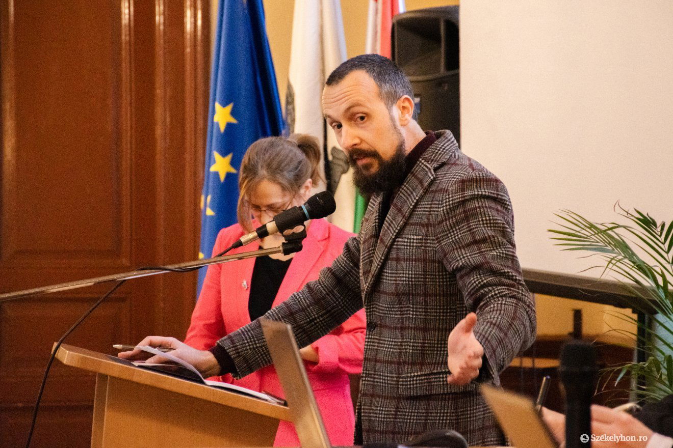 Dávid Endre RMDSZ-es képviselő •  Fotó: László Ildikó