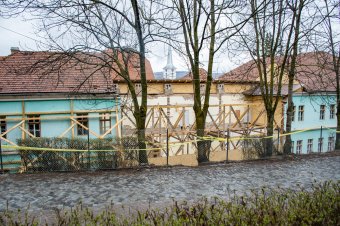 Befejeződtek az udvarhelyi Tamási Áron Gimnázium bentlakásának konszolidációs munkálatai