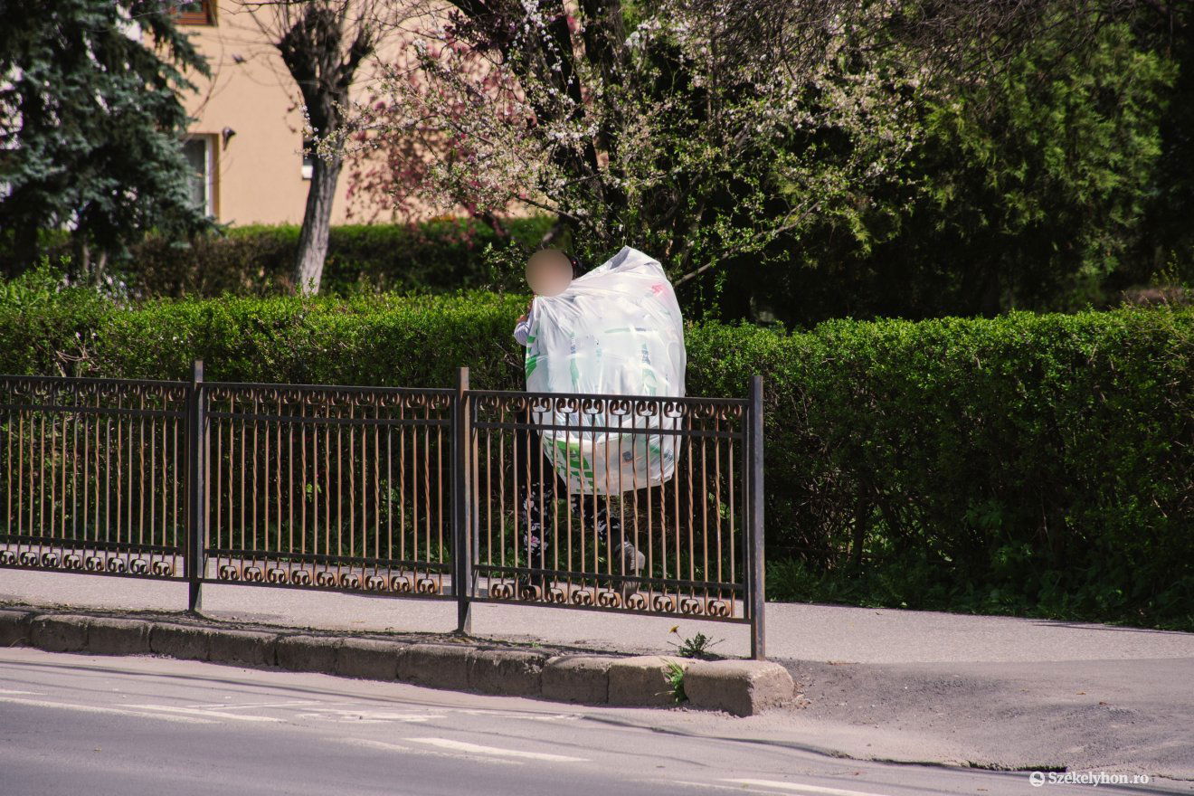 Kevesebb marad a kukákban. Irány a visszaváltó automata! •  Fotó: László Ildikó