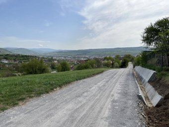 Mezei utakat építettek ki Szombatfalván