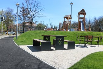 Pénteken megnyitják a felújított sétatéri játszóteret Székelyudvarhelyen