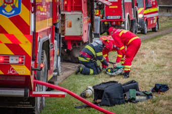 Munkagépes baleset Maros megyében
