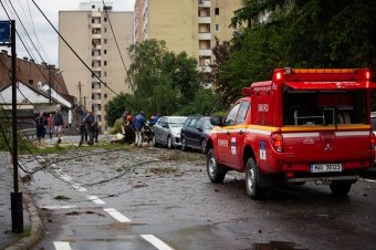 Itt a tűzoltóság gyorsjelentése a székelyudvarhelyi viharkárokról