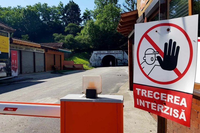 Megint be kellett zárni a parajdi sóbányát