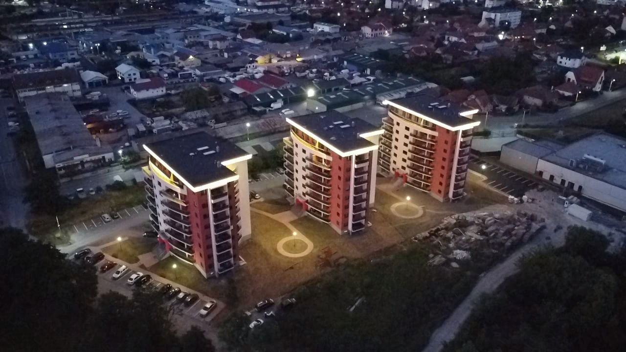 Az előzőekkel megegyező tömbházak építése kezdődik hamarosan •  Fotó: Fortuna Park