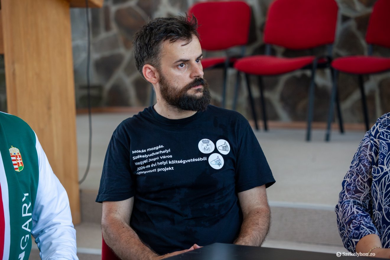 Mezei Ödön, a székelyudvarhelyi baptista gyülekezet lelkésze •  Fotó: Csató Andrea