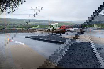 Már csak emlék a székelyszentléleki eltérőnél kialakult dugó