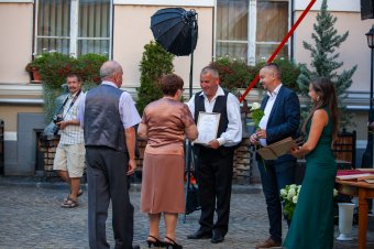 Jubiláló házaspárokat ünnepeltek Székelyudvarhelyen