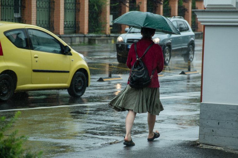Folytatódik az esős időjárás, több erdélyi megye is érintett