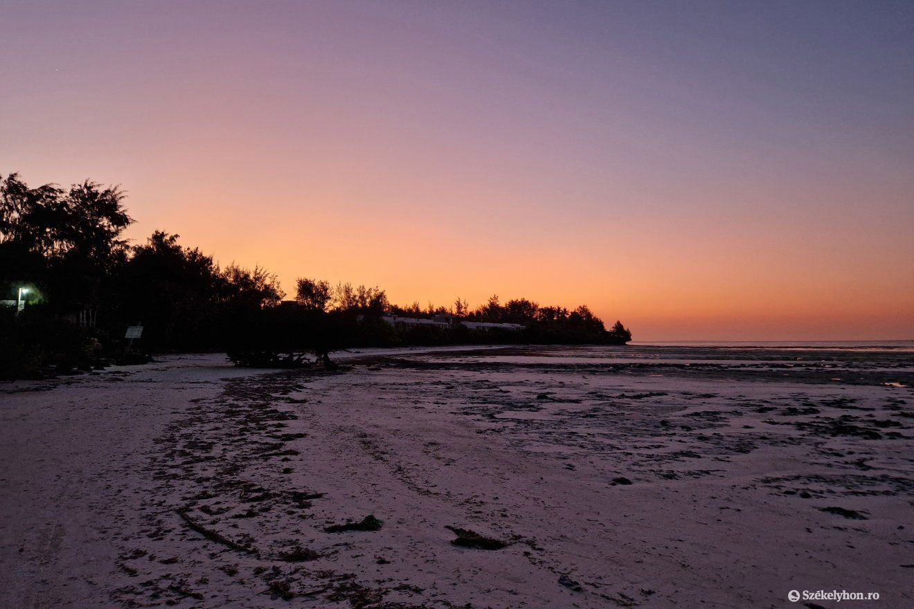 Naplemente Zanzibáron •  Fotó: Fülöp-Székely Botond