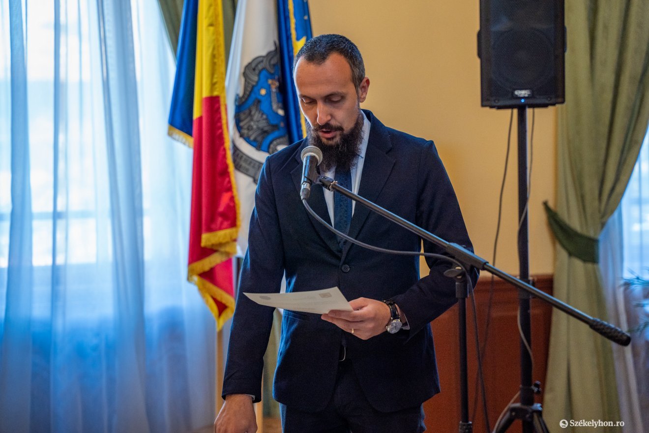 Dávid Endre önkormányzati képviselő •  Fotó: Csató Andrea