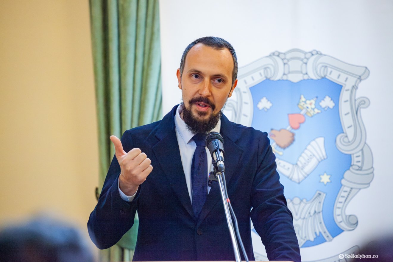 Minden székelyudvarhelyi alpolgármestere szeretne lenni Dávid Endre •  Fotó: Csató Andrea