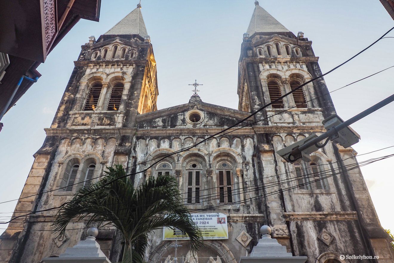 Keresztény templom Zanzibárban •  Fotó: Fülöp-Székely Botond