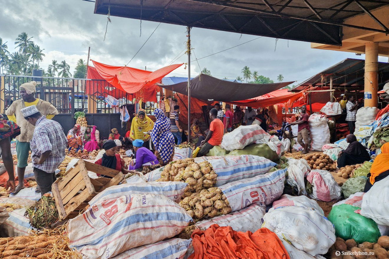 Egy átlagos piac New Townban •  Fotó: Fülöp-Székely Botond