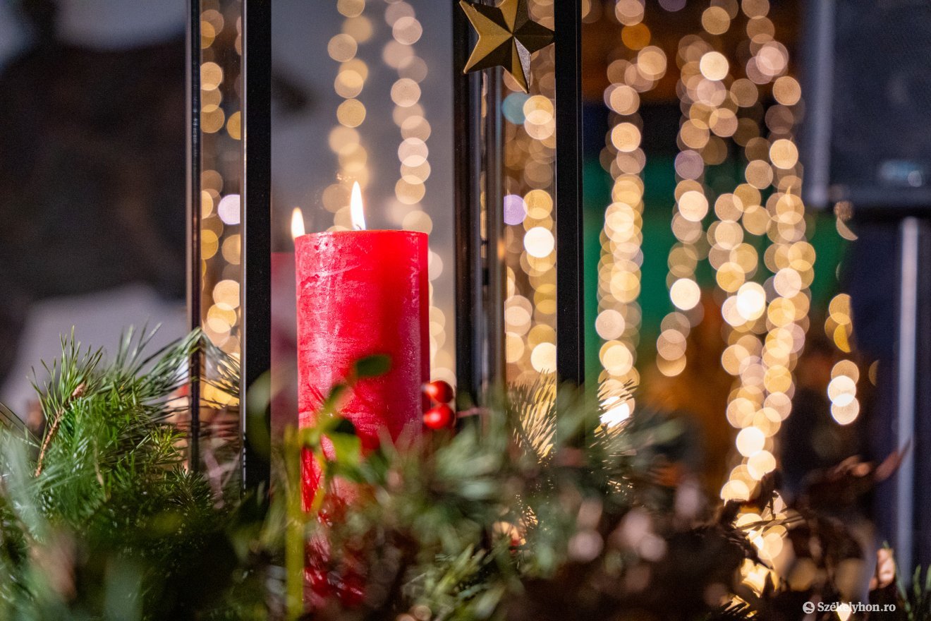 Több városban lesz adventi koszorú •  Fotó: Csató Andrea