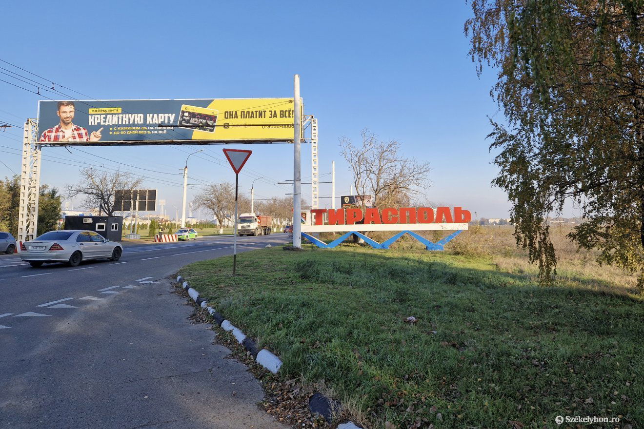 Tiraszpol bejárata •  Fotó: Fülöp-Székely Botond