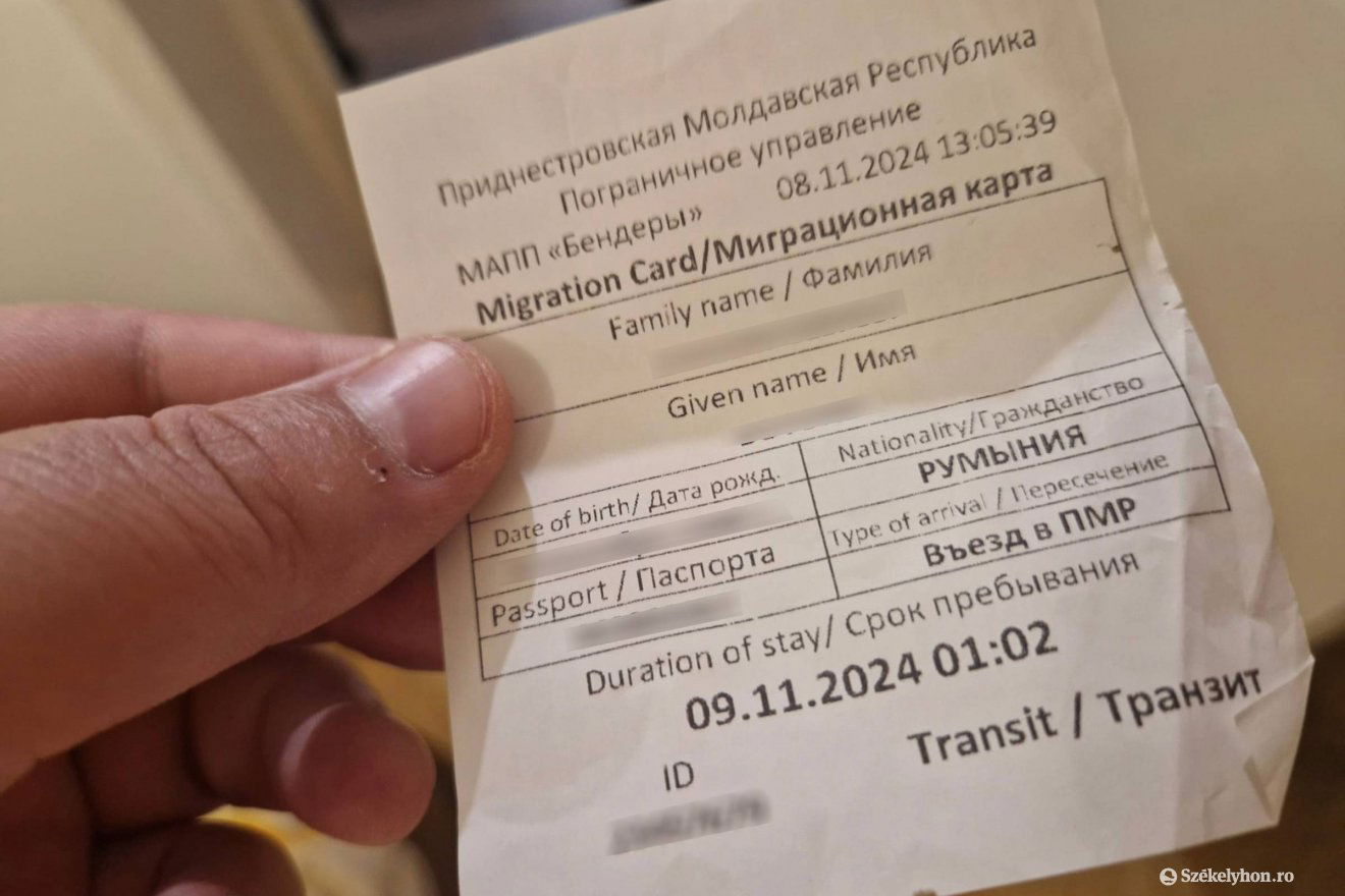 Percre pontosan közlik, hogy meddig van engedélyünk az országban maradni •  Fotó: Fülöp-Székely Botond