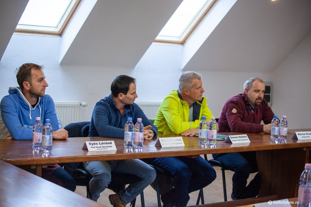 Ilyés Loránd, Parajdi Lehel, Simon Szilárd és Márton Ernő •  Fotó: Csató Andrea