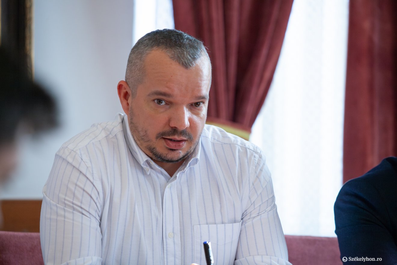 Szakács Paál István, Székelyudvarhely polgármestere. Előre nem látott problémákkal szembesült az általa vezetett hivatal •  Fotó: Csató Andrea