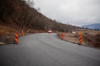 Végig aszfalton haladhatunk Székelyudvarhely és Székelykeresztúr között