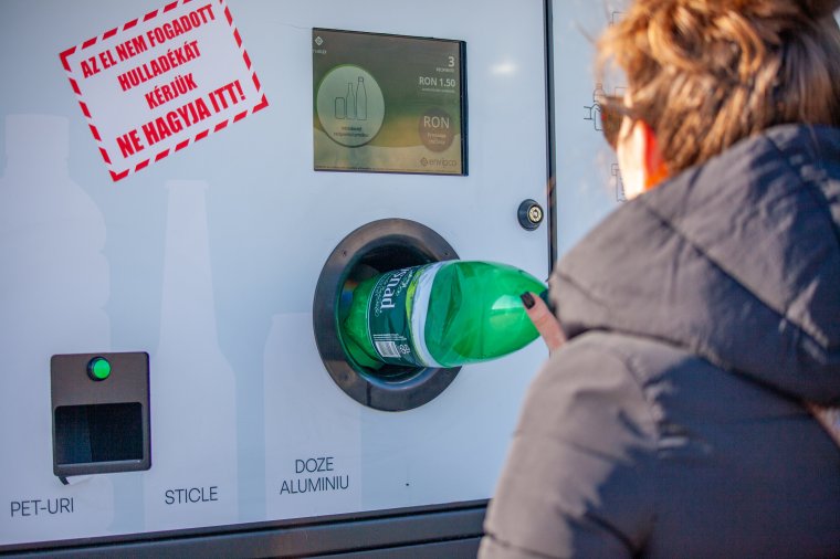 Csaknem 8 milliárd italcsomagolást váltottak vissza a betétdíjas visszaváltási rendszer elindítása óta