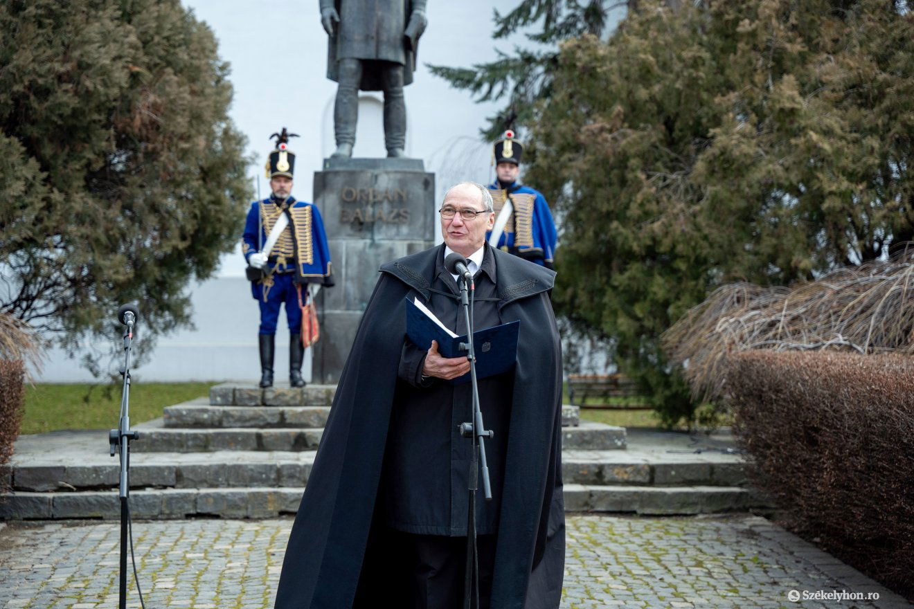 Kovács István, a Magyar Unitárius Egyház püspöke •  Fotó: Csató Andrea