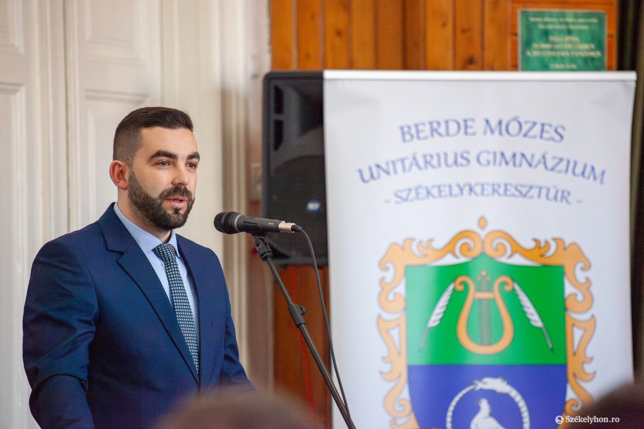 Koncz Hunor János, Székelykeresztúr polgármestere •  Fotó: Csató Andrea