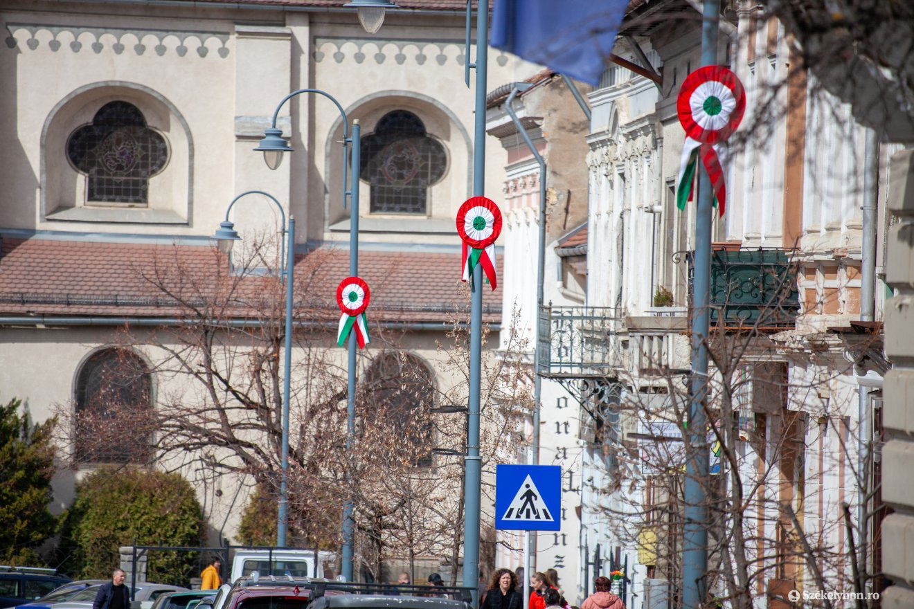 Székelyudvarhely központja •  Fotó: Csató Andrea